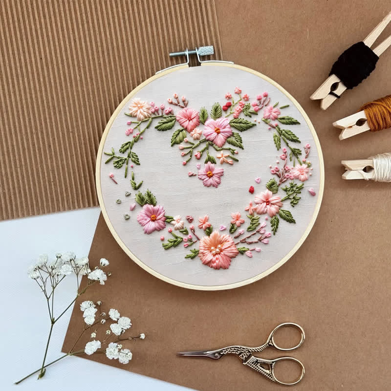 Rubbyoo Embroidery Kit - Your Kind Heart