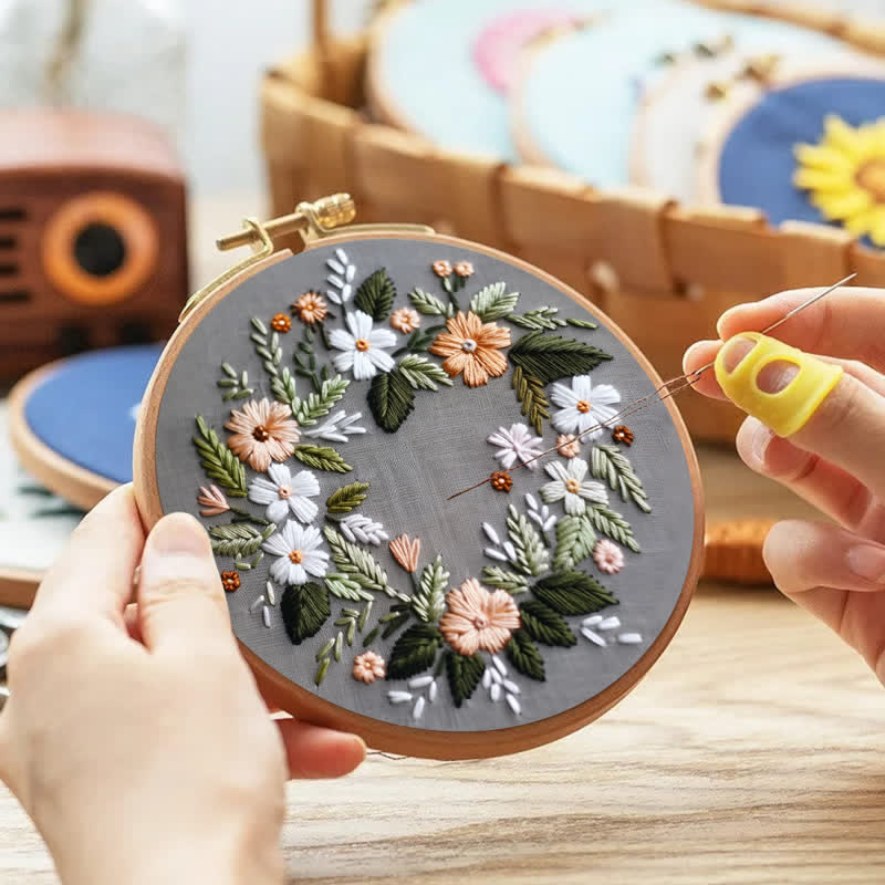 Rubbyoo Embroidery Kit - Wedding