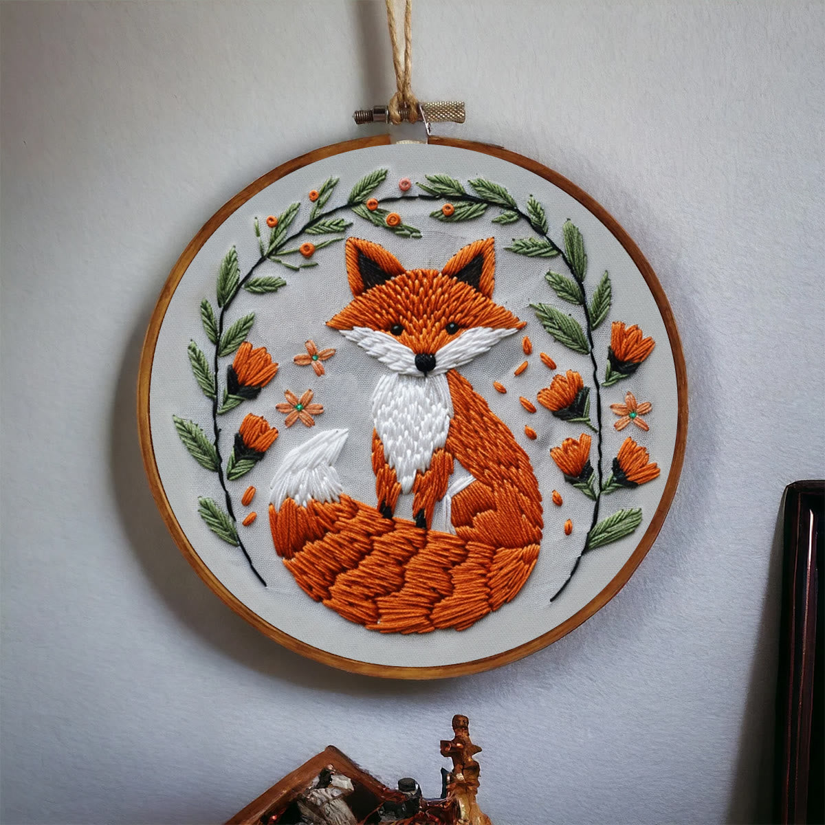 Rubbyoo Embroidery Kit - Big Tail Fox
