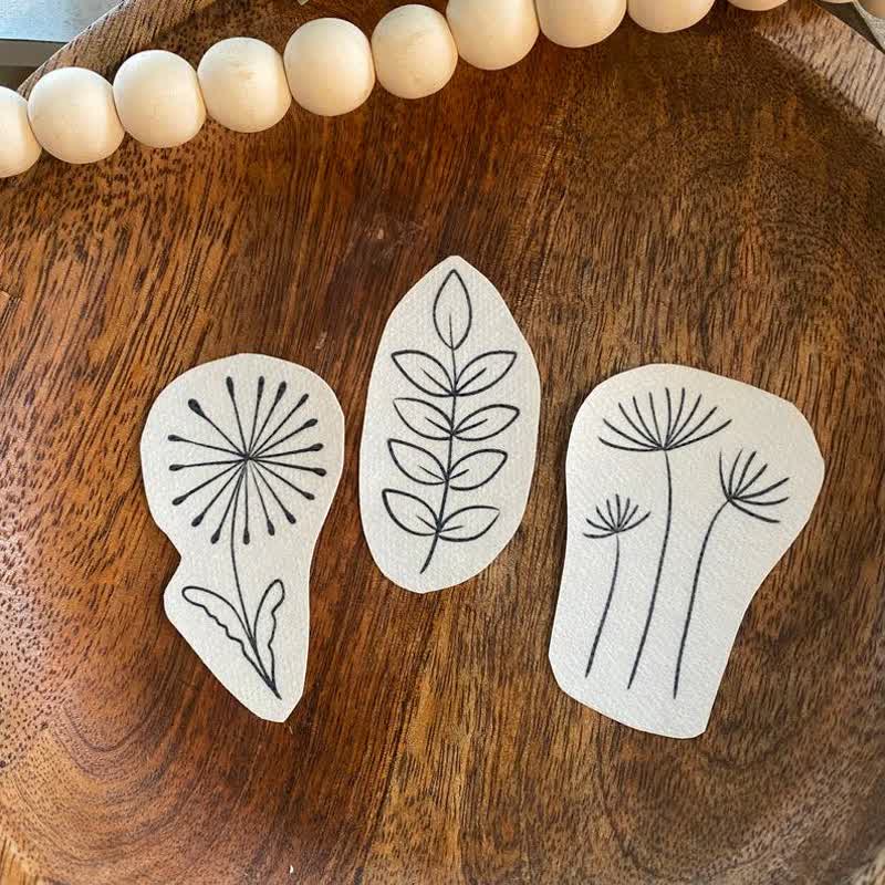 Wildflowers Stick and Stitch Embroidery Patterns