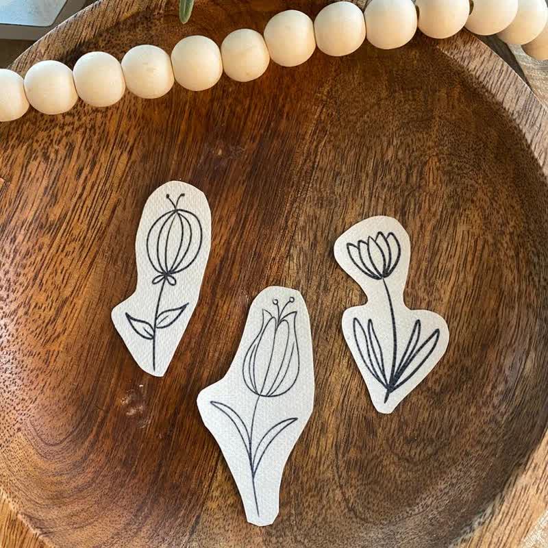 Wildflowers Stick and Stitch Embroidery Patterns