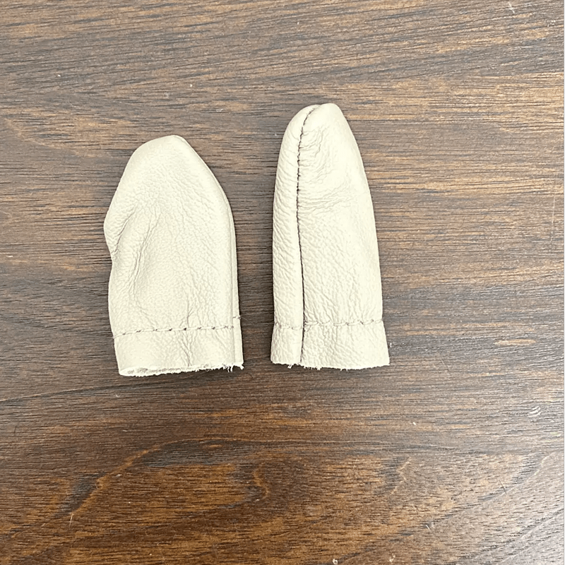 Pair of Craft Sewing Needle Felt Leather Finger Protectors