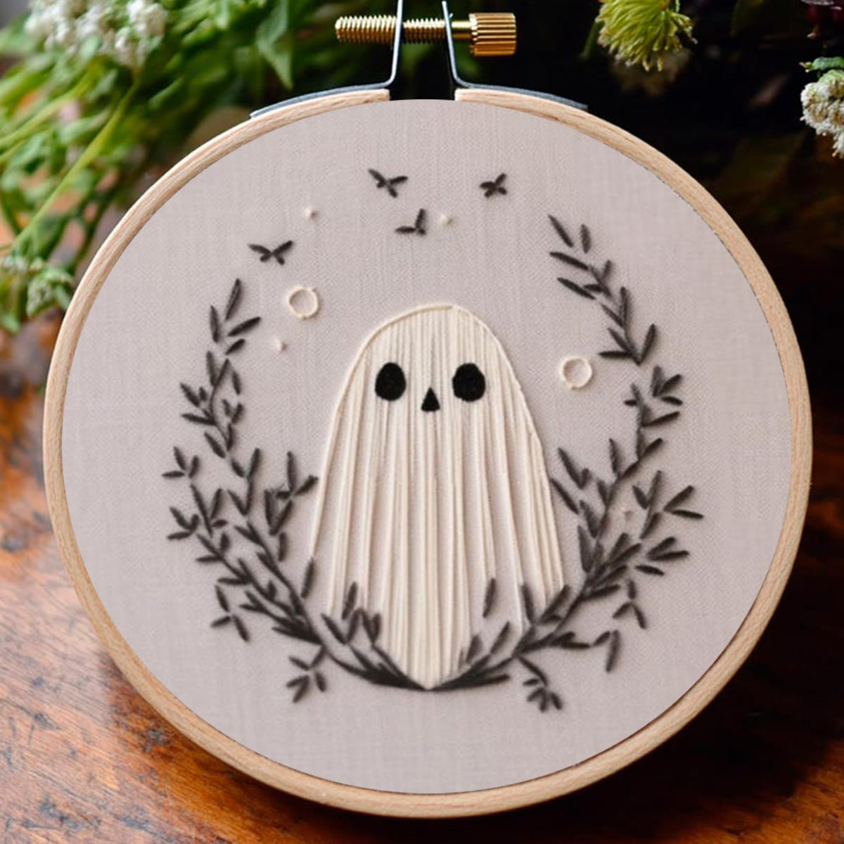 Rubbyoo Embroidery Kit -Whimsical Spirit | Easy Embroidery Kit for Beginners Wall Decor