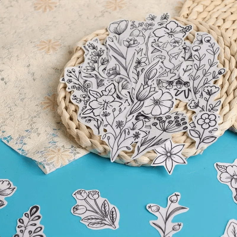 Floral Series Stick And Stitch Embroidery Patterns | Embroidery For Clothes