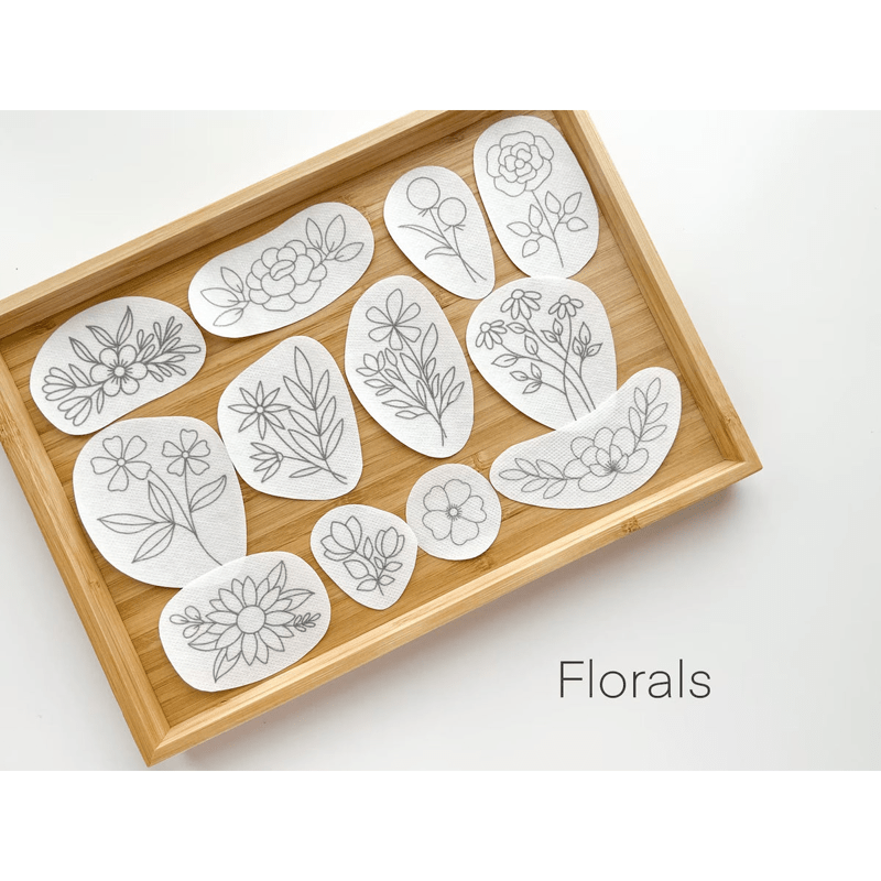 Flowers Stick And Stitch Embroidery Patterns | Embroidery For Clothes