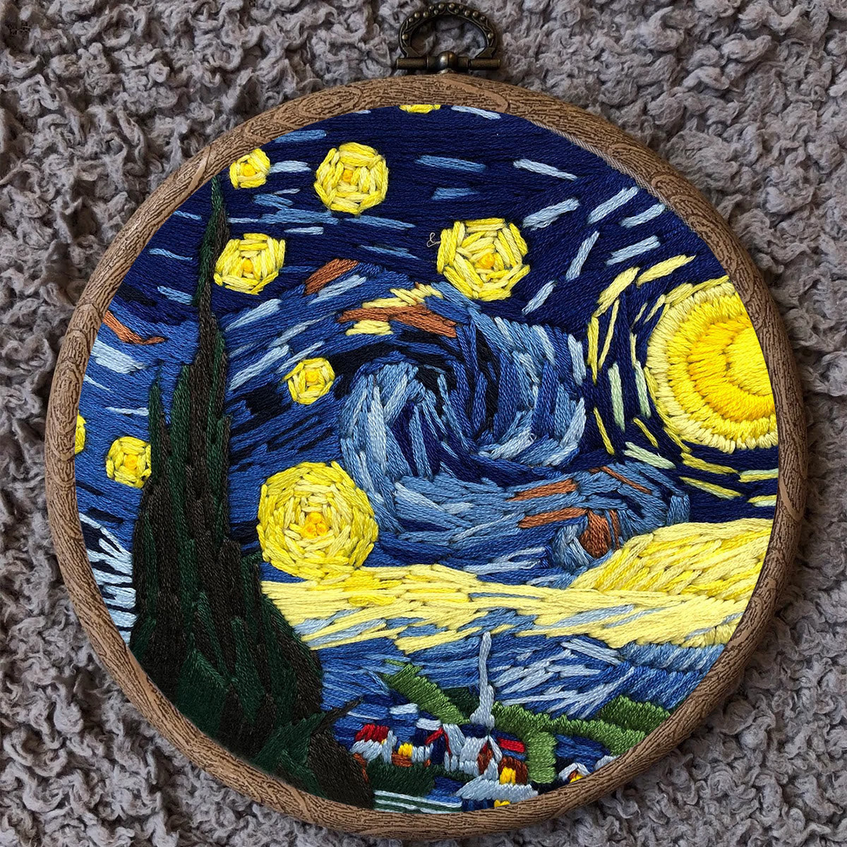 Rubbyoo Embroidery Kit - Starry Sky
