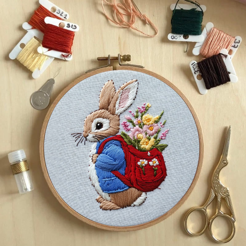 Rubbyoo Embroidery Kit - Peter Rabbit |  Needlework  Craft