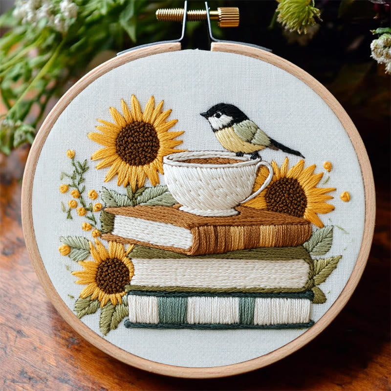 Rubbyoo Embroidery Kit - Sunlit Moments | Cozy Crafts  Wall Decor