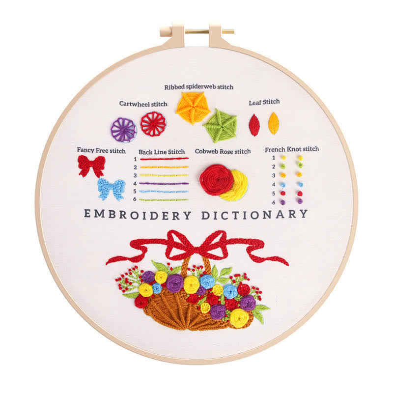 1Pack Embroidery Starter Kit For Adults
