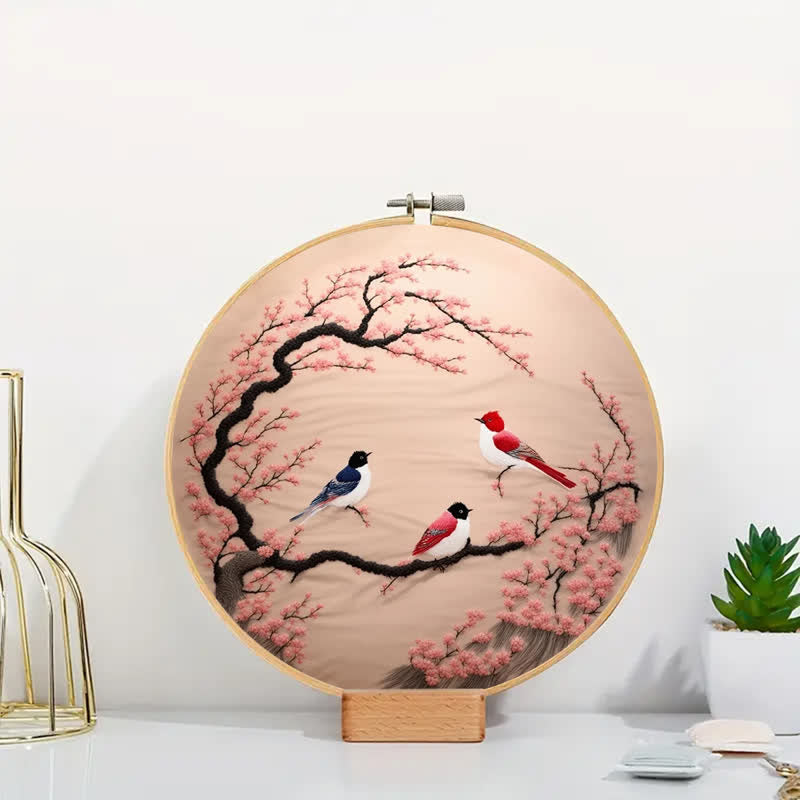 Rubbyoo Embroidery Kit - Spring Bird