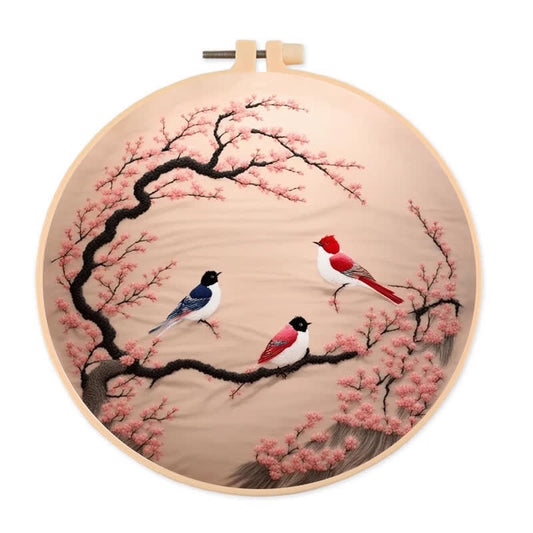Rubbyoo Embroidery Kit - Spring Bird