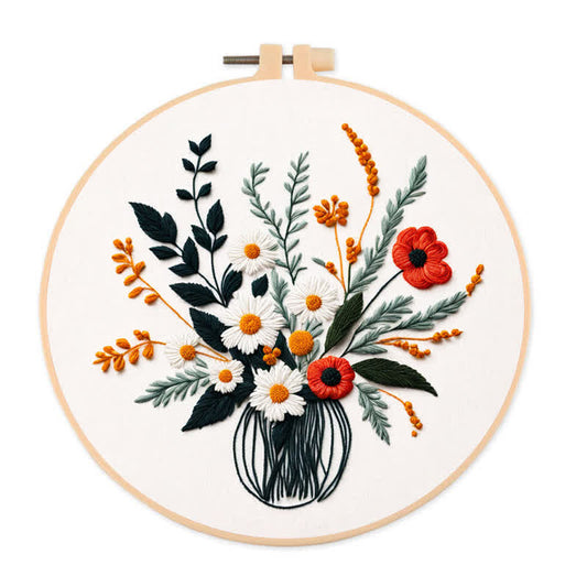 Rubbyoo Embroidery Kit - Plants