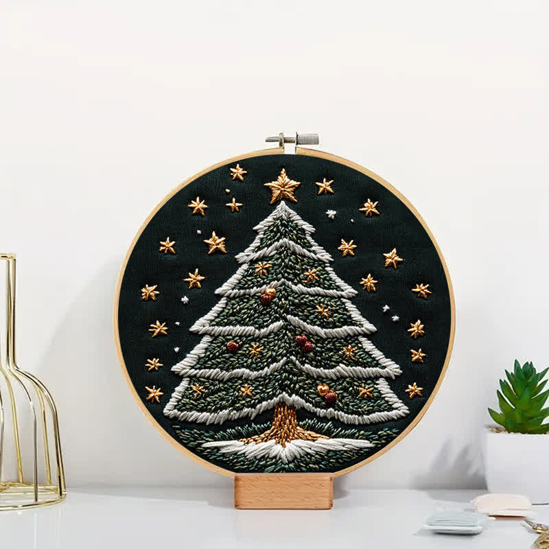 Rubbyoo Embroidery Kit - Christmas tree2