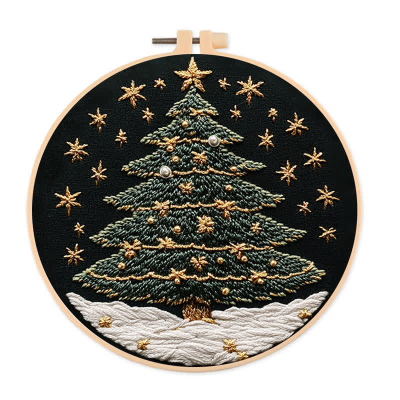 Rubbyoo Embroidery Kit - Christmas tree3