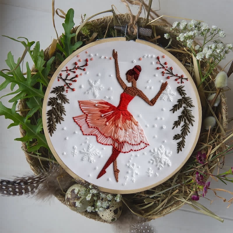Rubbyoo Embroidery Kit - Nutcracker Sweets Christmas Ballet