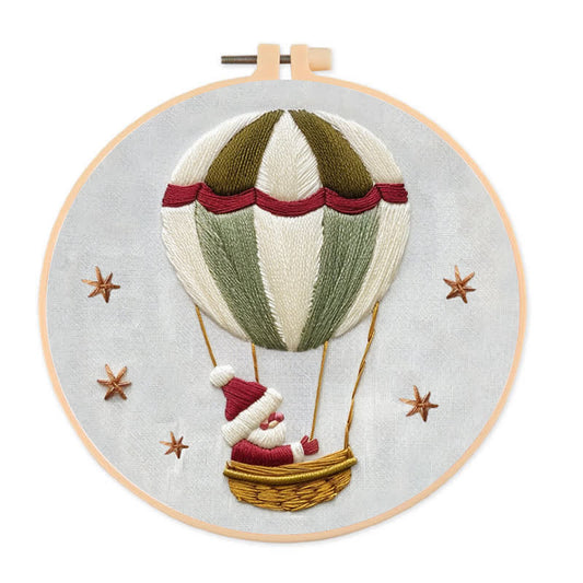 Rubbyoo Embroidery Kit - Santa