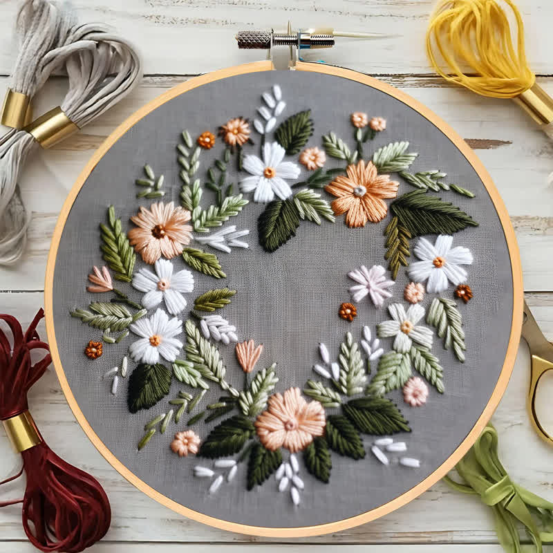 Rubbyoo Embroidery Kit - Wedding
