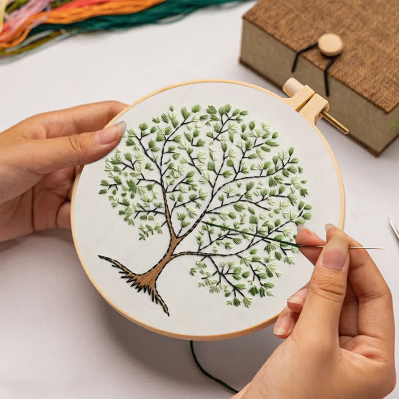 Rubbyoo Embroidery Kit - Tree of Life