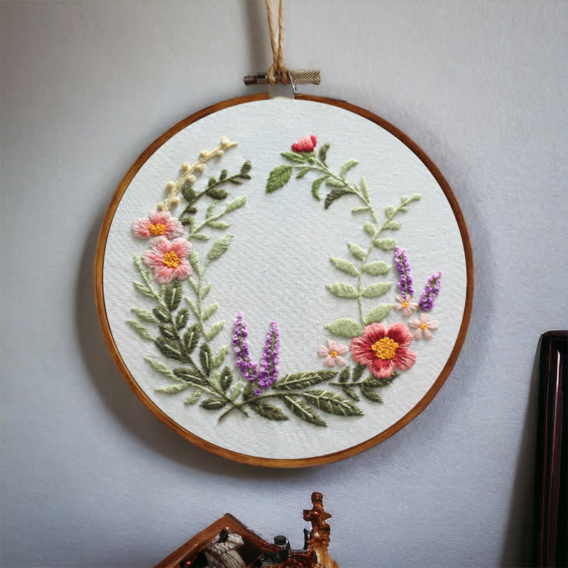 Rubbyoo Embroidery Kit - Wildflowers Indian Summer