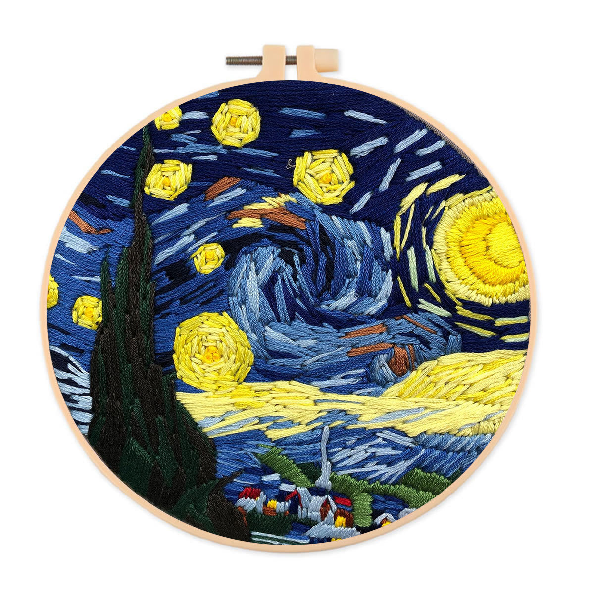 Rubbyoo Embroidery Kit - Starry Sky