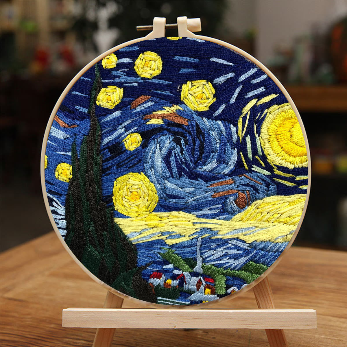 Rubbyoo Embroidery Kit - Starry Sky