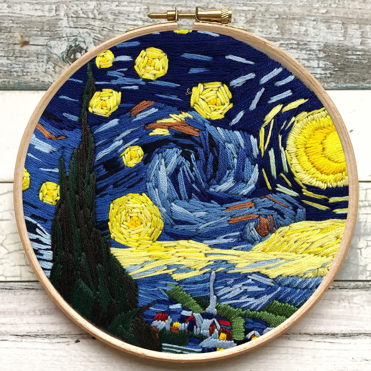 Rubbyoo Embroidery Kit - Starry Sky