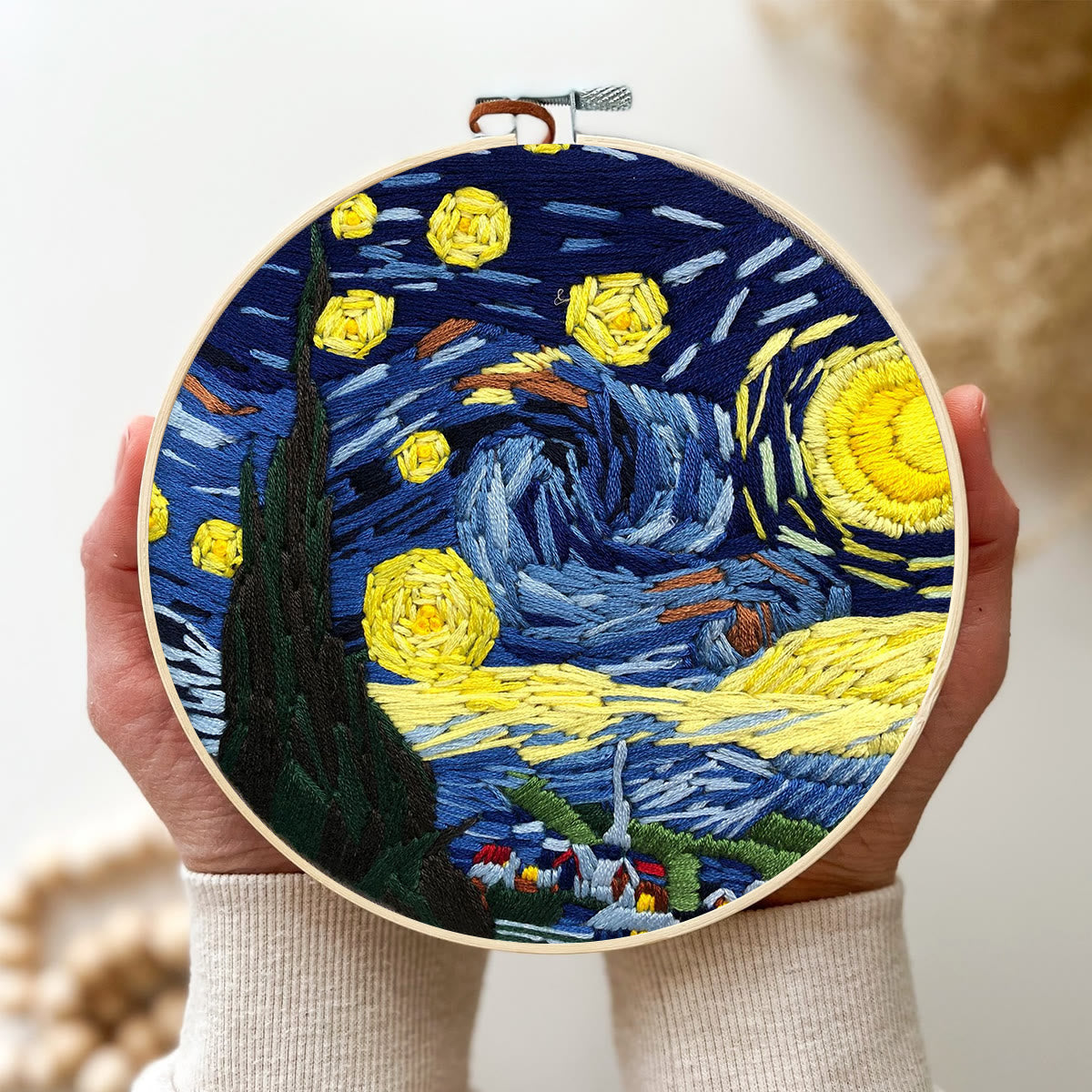 Rubbyoo Embroidery Kit - Starry Sky