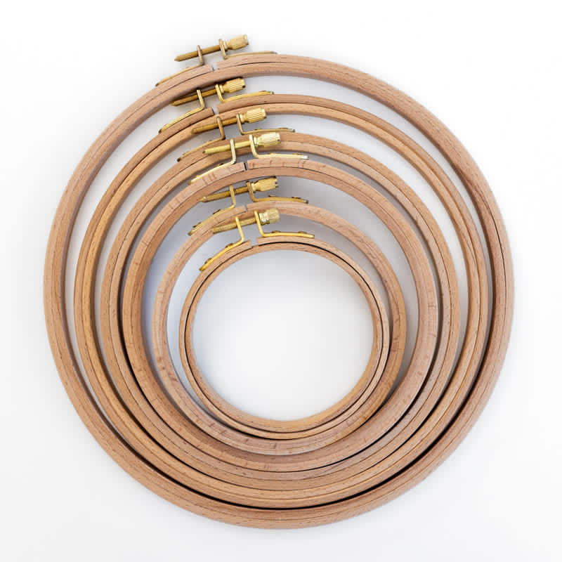 Wooden Hoop Packs  For Art Craft Sewing And Wall Ornaments