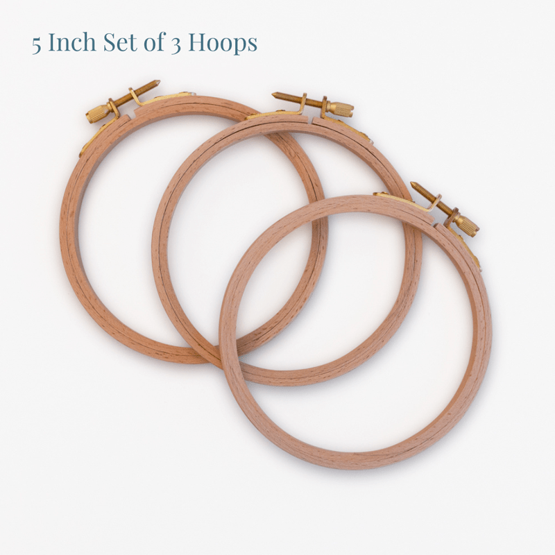 Wooden Hoop Packs  For Art Craft Sewing And Wall Ornaments