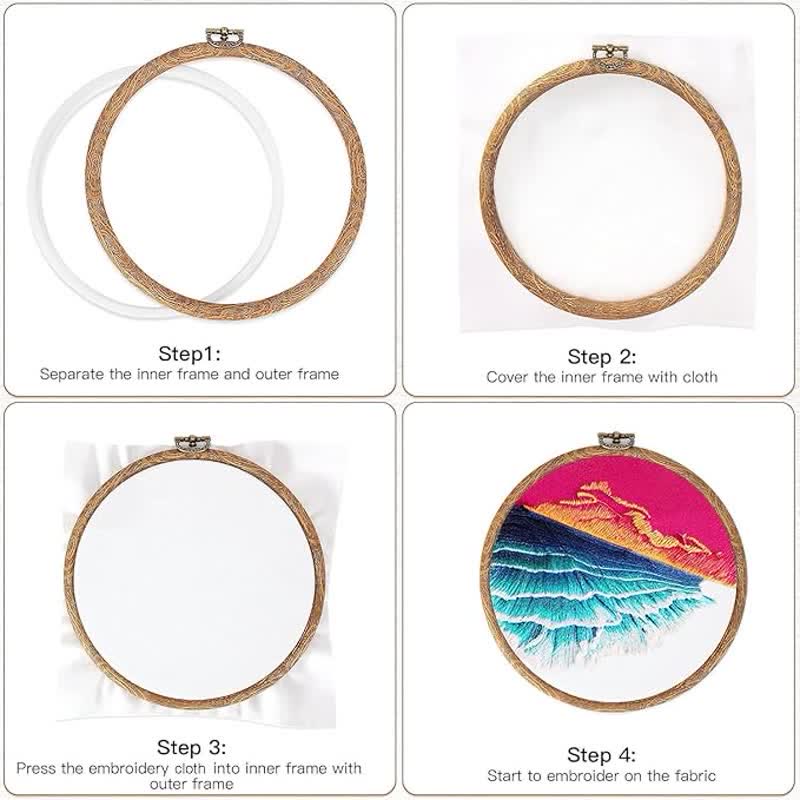 Advanced Wooden Hoop Packs
