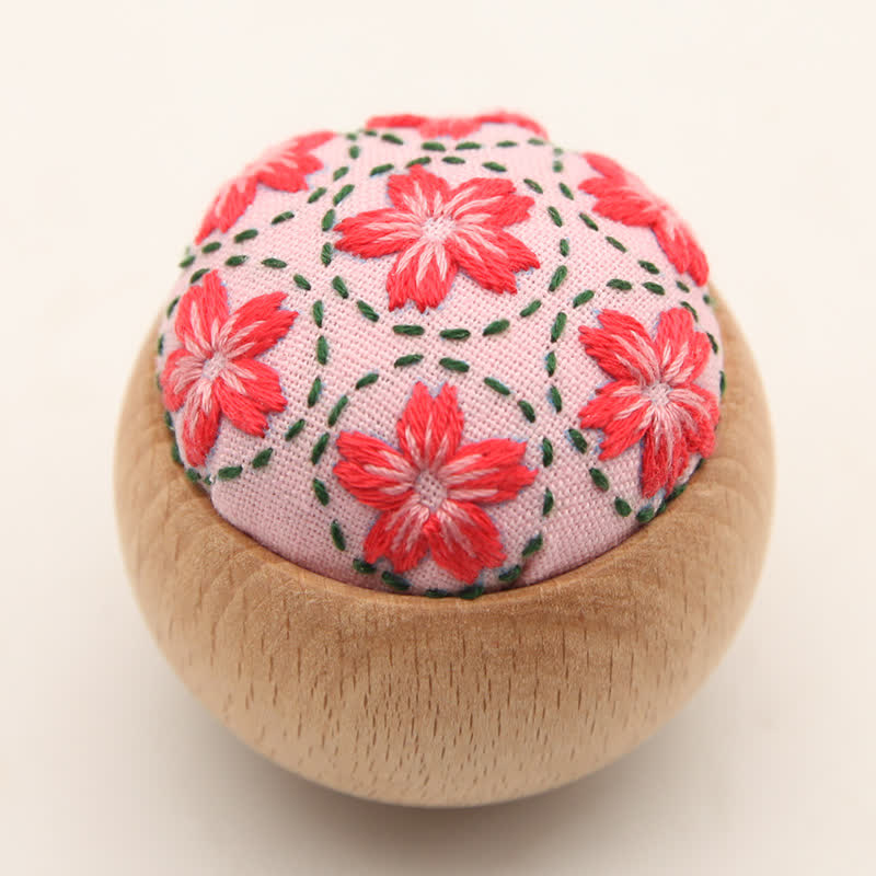 Embroidery Pin Cushion Kit