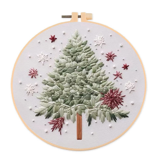 Rubbyoo Embroidery Kit - Snowfall