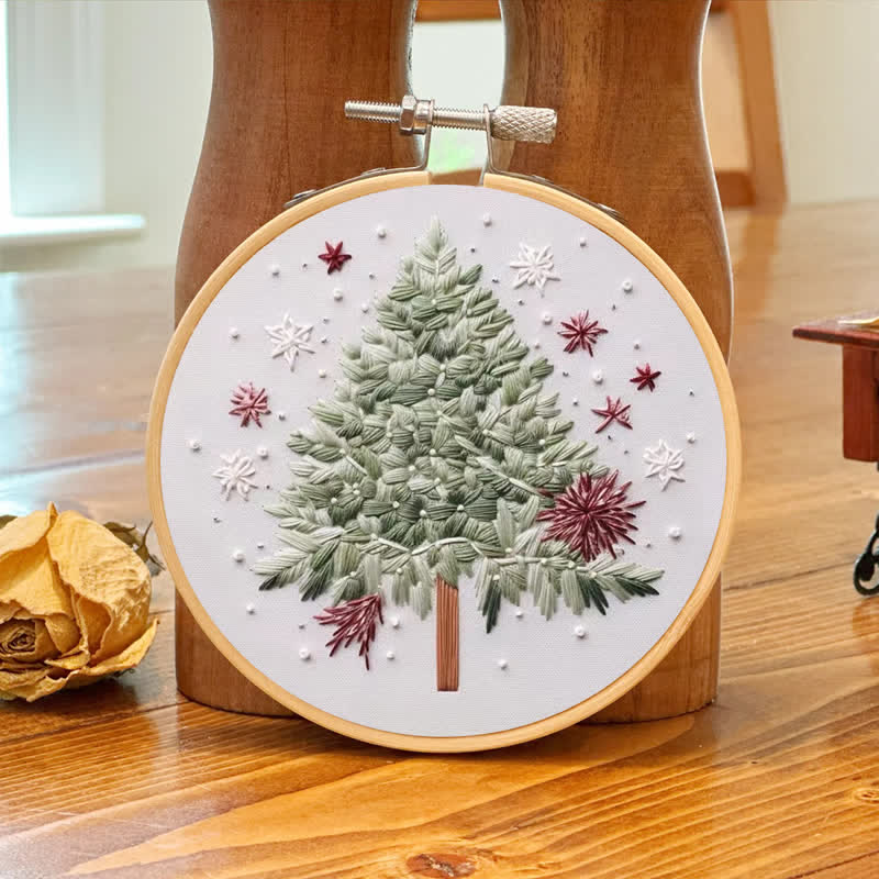 Rubbyoo Embroidery Kit - Snowfall