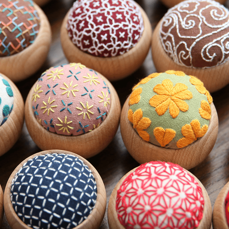 Embroidery Pin Cushion Kit