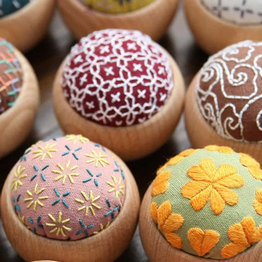 Embroidery Pin Cushion Kit