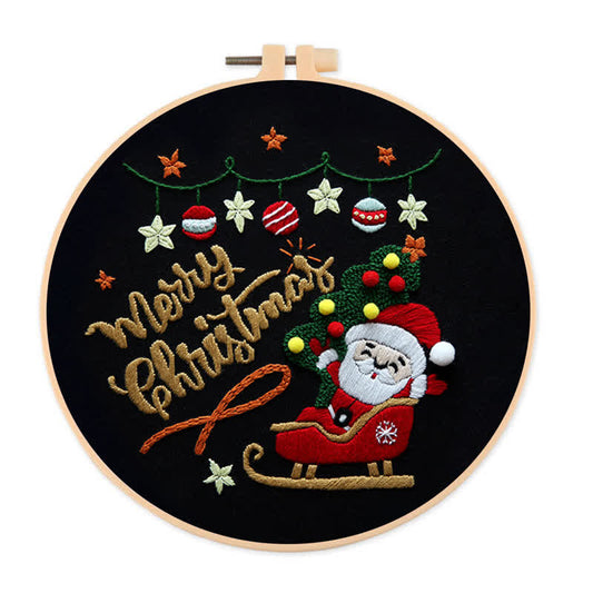 Rubbyoo Embroidery Kit - Santa Claus Is Coming