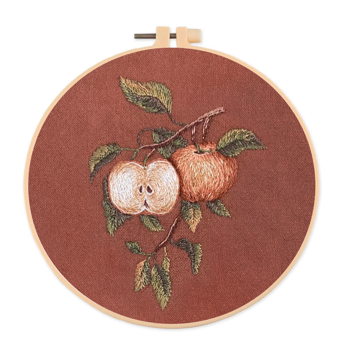 Rubbyoo Embroidery Kit-  Apple