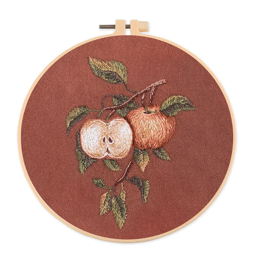 Rubbyoo Embroidery Kit-  Apple