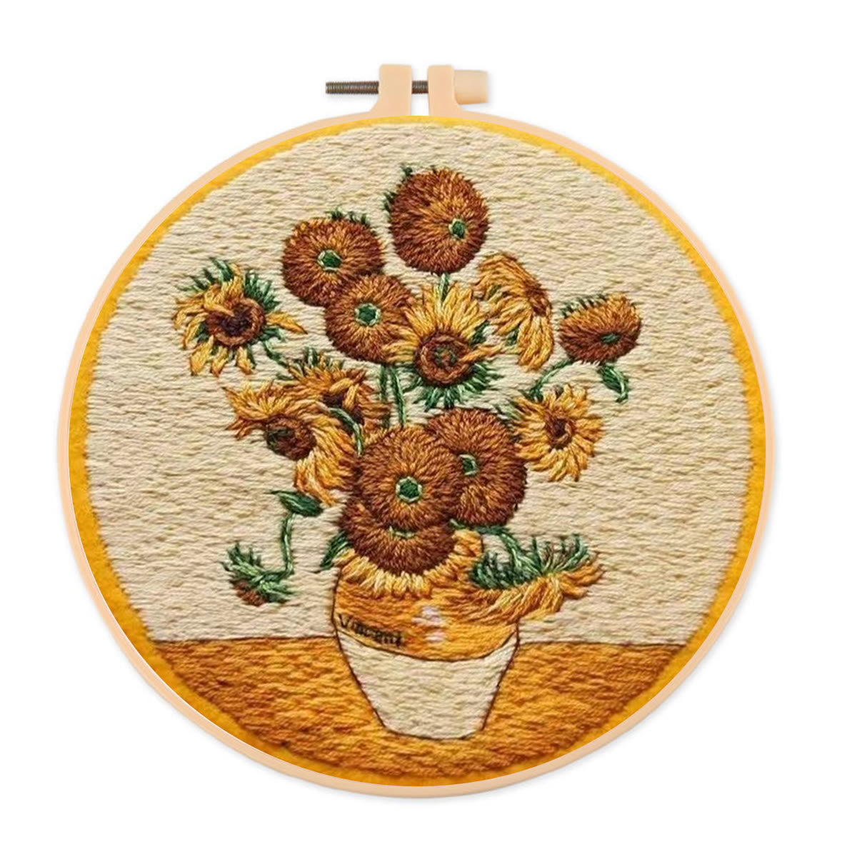 Rubbyoo Embroidery Kit- Van Gogh Sunflowers