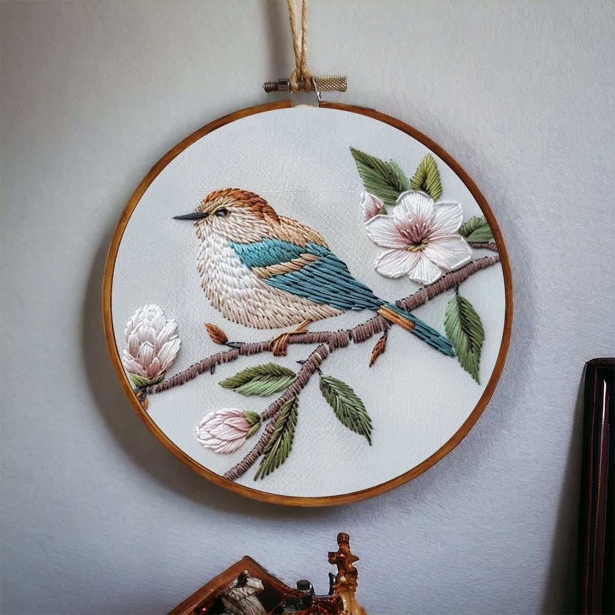 Rubbyoo Embroidery Kit- Spring Bird