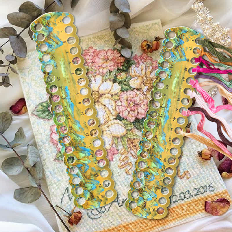 Acrylic Cross Stitch Threading Board Needlework Thread Sorter