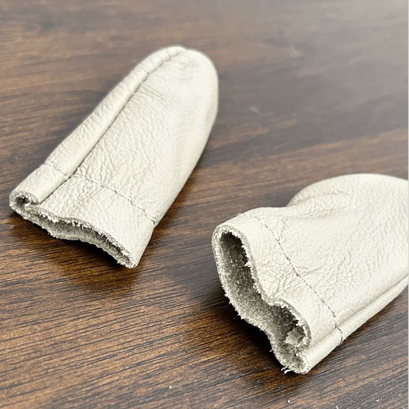 Pair of Craft Sewing Needle Felt Leather Finger Protectors