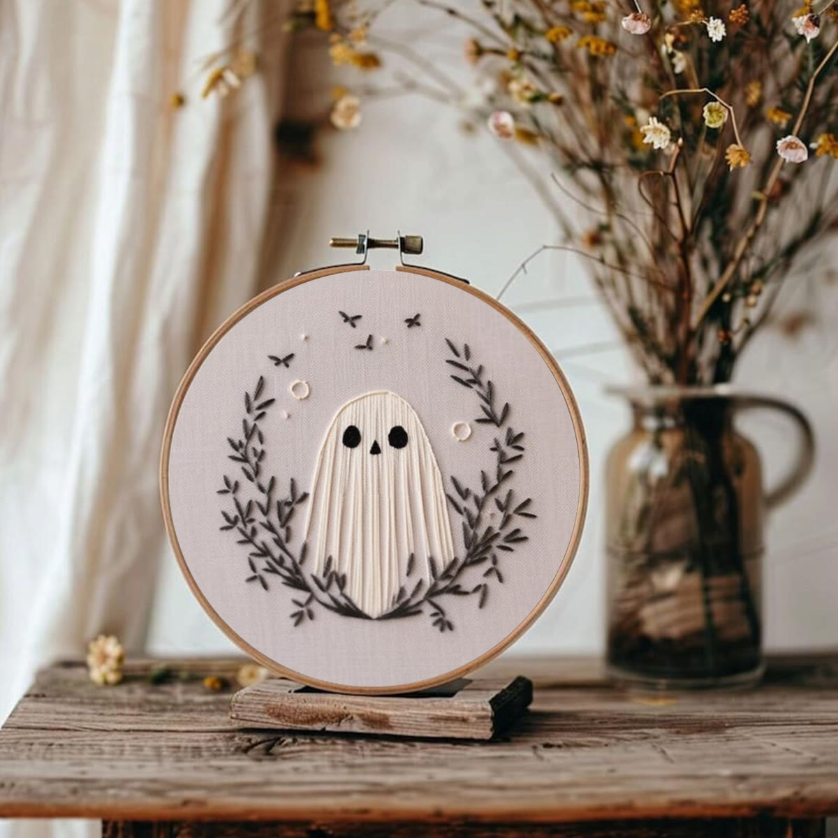 Rubbyoo Embroidery Kit -Whimsical Spirit | Easy Embroidery Kit for Beginners Wall Decor