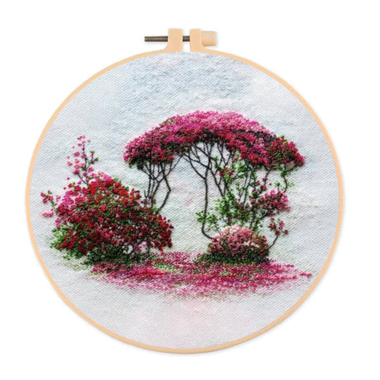 Rubbyoo Embroidery Kit - Azalea | New home gifts