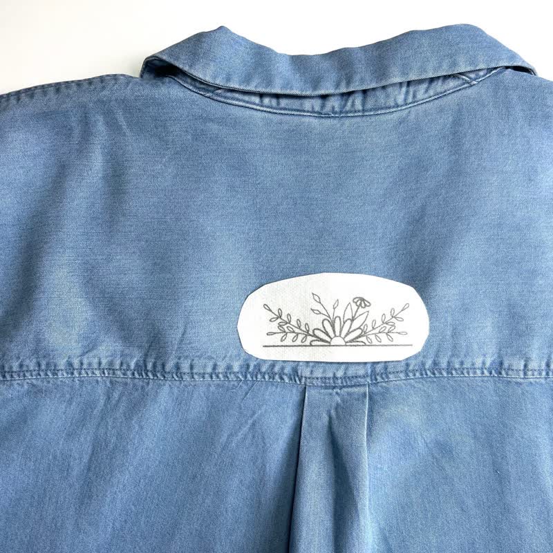 Blooming Flowers Stick And Stitch Embroidery Patterns | Embroidery For Clothes