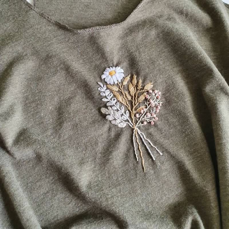 Blooming Flowers Stick And Stitch Embroidery Patterns | Embroidery For Clothes