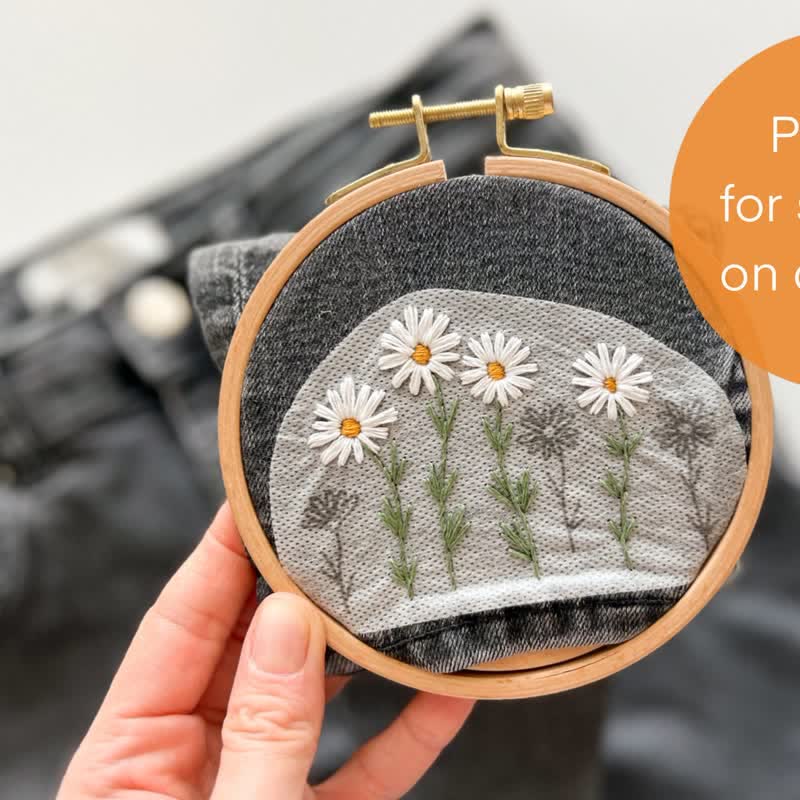 Flowers Stick And Stitch Embroidery Patterns | Embroidery For Clothes