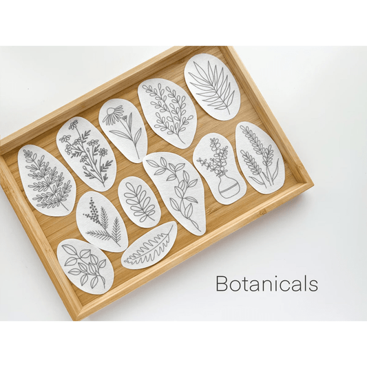 Flowers Stick And Stitch Embroidery Patterns | Embroidery For Clothes