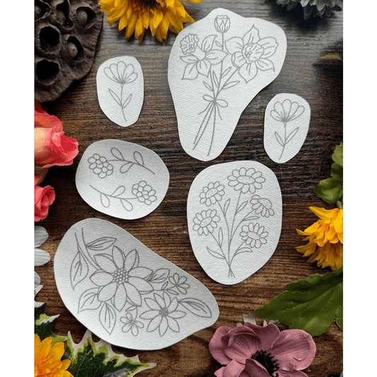 Flowers Stick And Stitch Embroidery Patterns | Embroidery For Clothes