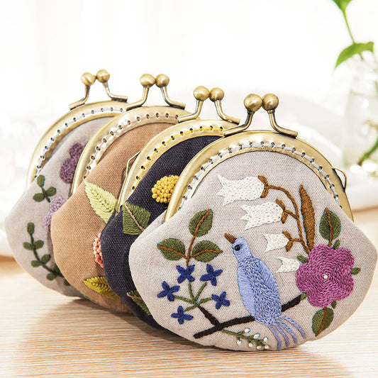 Metal Kiss Lock Bag Kit | Exquisite Coin Purse  | Diy  Mother's Day Gifts